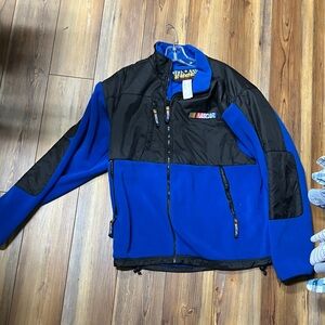 Nascar Men's Performance Jacket in Blue and Black